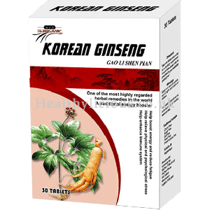 Korean Ginseng - Gao Li shen Pian, tablet